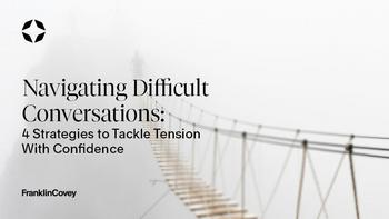 FranklinCovey Launches New Module, Navigating Difficult Conversations: Turn Tension Into Progress: https://mms.businesswire.com/media/20240229264746/en/2049584/5/MRK24022702_BWire_placeholder_NDC_guide1.jpg