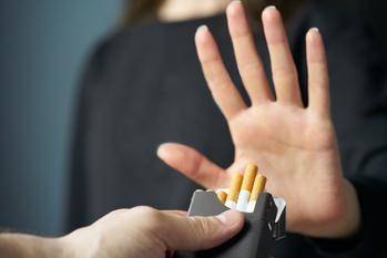 2 Reasons for Smart Investors to Avoid High-Yield Altria: https://g.foolcdn.com/editorial/images/746114/22_12_05-a-person-putting-their-hand-up-to-say-no-to-tobacco-cigarettes-_mf-dloadjpgcrdownload.jpg