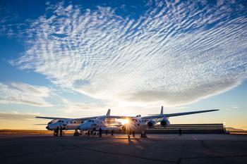 Up 80% in October, Virgin Galactic Can See a Path Forward: https://g.foolcdn.com/editorial/images/758828/vss_unity_on_the_ground.jpeg