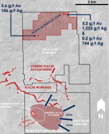 Tocvan Hits on Exploration Drillholes 450m and 600m Southeast of Main Zone - Drills 0.5 g/t Gold and 22 g/t Silver Over 7.6-meters and Expands Mineralized Strike Length Over 900-meters: https://www.irw-press.at/prcom/images/messages/2024/76347/2024-07-24_Tocvan_EN_PRcom.002.png