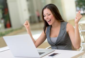 3 No-Brainer Stocks to Buy Right Now for Less Than $100: https://g.foolcdn.com/editorial/images/744728/woman-smiling-laptop.jpg