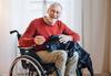 40 States That Don't Tax Social Security Benefits: https://g.foolcdn.com/editorial/images/768029/disabled-senior-man-in-wheelchair-indoors-playing-with-a-pet-dog.jpg
