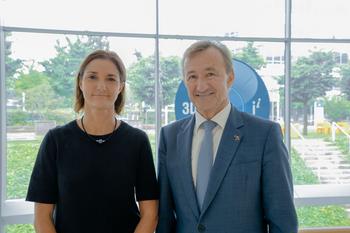 Bel Group and Dassault Systèmes Partner to Accelerate the Food Industry Transition Towards a More Sustainable Model: https://mms.businesswire.com/media/20240703011162/en/2177012/5/Cecile_B%C3%A9liot_Bernard_Charl%C3%A8s_Juin_2024.jpg