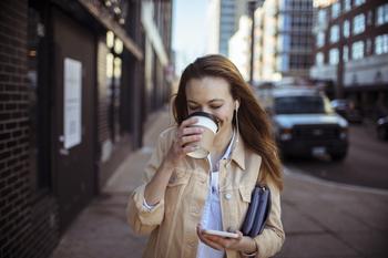 Starbucks Stock in 2023: Bull vs. Bear: https://g.foolcdn.com/editorial/images/716026/drinking-coffee-and-walking-outside.jpg