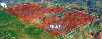 Tocvan Achieves Milestone Towards Full Ownership of Pilar Outlines Target Areas for Next Phase of Drilling: https://www.irw-press.at/prcom/images/messages/2023/72017/TOC_091923_ENPRcom.001.png
