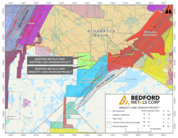 Bedford Metals Identifies Multiple Radioactive Zones at Ubiquity Lake Uranium Project: https://www.irw-press.at/prcom/images/messages/2024/76566/BedfordMetals_190824_PRCOM.002.png