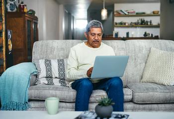 Will You Regret Claiming Social Security at 70?: https://g.foolcdn.com/editorial/images/780048/senior-man-laptop-couch-gettyimages-1357522262.jpg