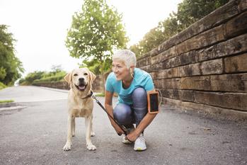 Why Chewy Stock Was Climbing Higher This Week: https://g.foolcdn.com/editorial/images/790588/lacing-up-shoes-before-running-with-dog.jpg