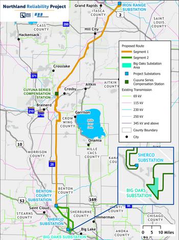 Minnesota Power, Great River Energy Advance Joint 345-kV Transmission Line Project with Application for Certificate of Need, Route Permit: https://mms.businesswire.com/media/20230804020172/en/1859342/5/NRP_ProposedRouteMap_Aug12023.jpg