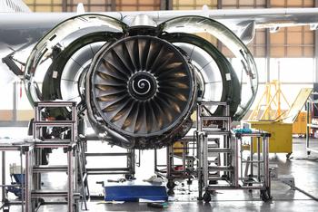 Why AerSale Stock Is Volatile Today: https://g.foolcdn.com/editorial/images/776776/aircraft-jet-engine-maintenance-in-airplane-hangar-getty.jpg