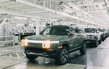 Why Rivian, Lucid, and ChargePoint Lost Early Gains Today: https://g.foolcdn.com/editorial/images/718076/rivian_r1s_production_linejpg.png