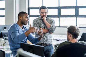 Here's How This Dividend Growth Machine Puts Customers First: https://g.foolcdn.com/editorial/images/742083/22_01_17-three-people-in-an-informal-meeting-in-an-office-_gettyimages-628505836.jpg