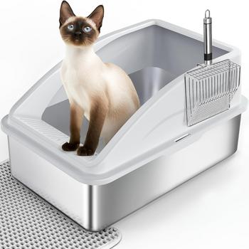 Exklusives Angebot: XXL Katzentoilette aus Edelstahl - 21% Preisvorteil Sichern!: https://m.media-amazon.com/images/I/71Te36TiWvL._AC_SL1500_.jpg