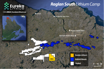 Eureka Lithium Commences Field Program at Raglan South Project, Quebec: https://www.irw-press.at/prcom/images/messages/2023/71743/ERKA_082323_ENPRcom.001.png
