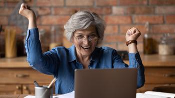 Want to Be a Roth IRA Millionaire? 4 Tips All Retirees Should Know: https://g.foolcdn.com/editorial/images/778957/excited-retiree-looking-at-computer.jpg