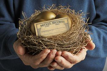 The Average Social Security Benefit Is Less Than You Might Think. That's a Big Problem.: https://g.foolcdn.com/editorial/images/766620/nest-with-golden-eggs-and-social-security-card.jpg