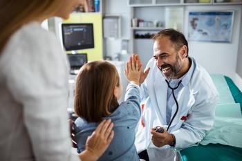 2 Cathie Wood Stocks That Can Get You Through Any Recession: https://g.foolcdn.com/editorial/images/731022/physician-giving-a-high-five-to-a-young-patient.jpg