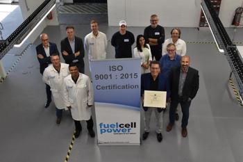 AFCP’s Belgium Subsidiary, Fuel Cell Power NV, Achieves ISO 9001:2015 Quality Management System Certification: https://www.irw-press.at/prcom/images/messages/2022/67331/PWWR_2022-09-07_ENPRcom.001.jpeg