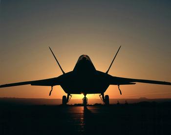 Who Will Build America's Next Great Fighter Jet?: https://g.foolcdn.com/editorial/images/733330/f-22-raptor-silhouetted-against-a-sunrise.jpg