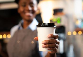 Best Stock to Buy Right Now: Dutch Bros vs. Starbucks: https://g.foolcdn.com/editorial/images/779294/employee-handing-over-cup-of-coffee.jpg
