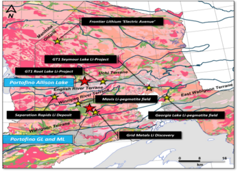 Portofino Commences Exploration and Sampling on Greenheart/McNamara, Ontario Lithium Projects: https://www.irw-press.at/prcom/images/messages/2022/67402/PORNRSeptember122022-Explorationprojects_Prcom.002.png