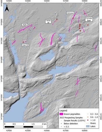 Lithium Assay Results Returned from Step-out Winter 2023 Drill Program as Rock Tech Initiates Summer Field Exploration at Georgia Lake: https://www.irw-press.at/prcom/images/messages/2023/71200/RockTech_040723_ENPRcom.001.jpeg