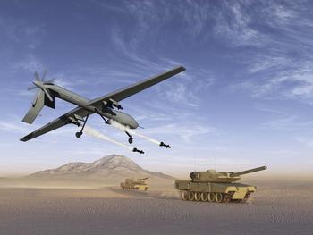 Why AeroVironment Stock Just Jumped 16.5%: https://g.foolcdn.com/editorial/images/788839/drone-attack.jpg