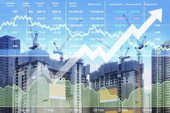 Want to Invest in the Real Estate Market With Less Stress? Try This REIT.: https://g.foolcdn.com/editorial/images/717973/a-financial-chart-with-real-estate-developments-in-the-background.jpg