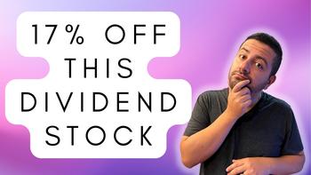 1 Dividend Stock Down 17% You'll Regret Not Buying on the Dip: https://g.foolcdn.com/editorial/images/727646/dazzle-29.jpg