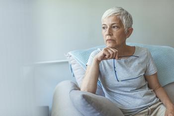 3 Reasons Retirees Might Spend More on Healthcare Than Expected: https://g.foolcdn.com/editorial/images/760992/senior-woman-worried-holding-eyeglasses-gettyimages-1162818693.jpg