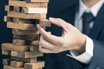 1 ETF I Wouldn't Touch With a 10-Foot Pole: https://g.foolcdn.com/editorial/images/779922/jenga-tower-risk.jpg
