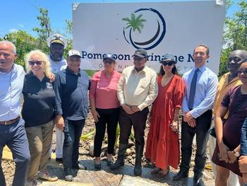 Klimat X and Pomeroon, Participate in Ground-breaking Ceremony with His Excellency C.H. Santokhi, President of Suriname : https://www.irw-press.at/prcom/images/messages/2023/72097/KlimatX_270923_ENPRcom.001.jpeg