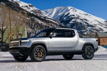 Rivian Stock Has 98% Upside, According to 1 Wall Street Analyst: https://g.foolcdn.com/editorial/images/772486/rivian-r1t-electric-pickup-in-the-snow.jpg