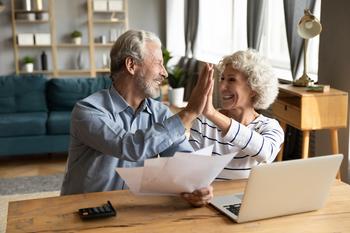 Forget the S&P 500: Buy This Incredible Growth ETF Instead: https://g.foolcdn.com/editorial/images/773196/two-people-high-fiving-in-front-of-a-computer.jpg