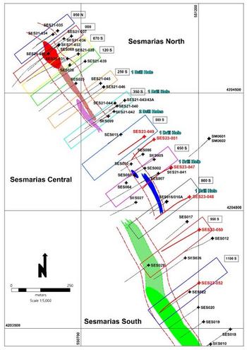 Avrupa Minerals Prepares for Drilling at the Sesmarias Copper-Zinc Massive Sulfide Prospect, Portugal: https://www.irw-press.at/prcom/images/messages/2024/75790/Avrupa_060324_ENPRcom.001.jpeg