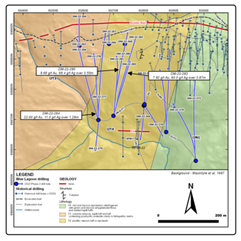 Blue Lagoon Encounters Additional Significant Intersections from Drilling Along Strike West of The Boulder Vein Resource: https://www.irw-press.at/prcom/images/messages/2023/69261/BlueLagoon_140223_ENPRcom.001.png