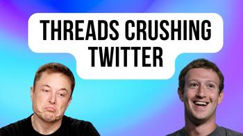 Does the Success of Threads Make Meta Platforms Stock a Screaming Buy?: https://g.foolcdn.com/editorial/images/739054/threads-crushing-twitter.jpg