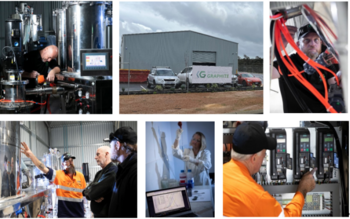 International Graphite: Graphite micronising and spheroidising pilot facilities installed at Collie: https://www.irw-press.at/prcom/images/messages/2022/67124/20220818-IG_ASXAnnouncement_CollieRDPlantPRcom.001.png