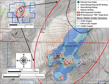 Giant Mining Corp. beauftragt Big Sky Exploration mit Diamantkernbohrungen auf Kupferlagerstätte Majuba Hill : https://www.irw-press.at/prcom/images/messages/2024/76155/Giant_040724_DEPRCOM.001.jpeg