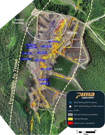 Puma Exploration Drills Series of Stacked High-Grade Gold Quartz Veins at Williams Brook: https://www.irw-press.at/prcom/images/messages/2023/72321/Puma_101923_ENPRcom.002.jpeg