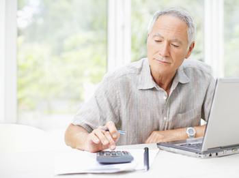 Budgeting for Retirement? Don't Forget This Crucial Factor: https://g.foolcdn.com/editorial/images/761496/senior-man-using-calculator-gettyimages-107071080.jpg