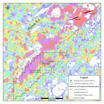 Traction Uranium Identifies New Surface Radioactive Anomalies in Radioactive Black Soil and Radioactive Swamp at Key Lake South (KLS),...: https://www.irw-press.at/prcom/images/messages/2022/67599/TractionUranium_09272022_ENPRcom.001.png