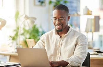 Getting a Raise in 2024? Here's One Thing You May Want to Do With That Money From the Start: https://g.foolcdn.com/editorial/images/756968/younger-man-laptop-smiling-gettyimages-1389465862.jpg