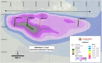 Canada Nickel Announces New Discovery at Mann Northwest Property, Provides Update on Regional Drilling at Midlothian and Sothman : https://www.irw-press.at/prcom/images/messages/2023/70671/CNC_24052023_ENPRcom.002.png