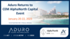 Aduro Returns to CEM AlphaNorth Capital Event: https://www.irw-press.at/prcom/images/messages/2023/68814/ACT_1101_PRcom.001.png