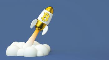 1 Top Cryptocurrency to Buy Before It Soars 3,186%, According to Cathie Wood: https://g.foolcdn.com/editorial/images/772616/bitcoin-to-the-moon-bullish-cryptocurrency-btc.jpg