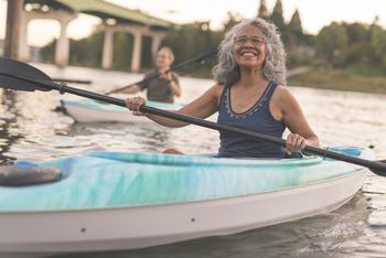 Planning to Work While Receiving Social Security? Here's a Must-Know: https://g.foolcdn.com/editorial/images/764130/kayak-boat-couple-active-retirement-senior-retire-fun-leisure-water.jpg