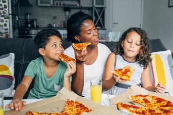 Why Domino's Stock Is Crashing -- Is It a Buying Opportunity?: https://g.foolcdn.com/editorial/images/784044/family-eating-pizza.jpg
