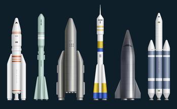 Lockheed Martin Gives Thumbs Up to 1 Tiny Space Stock: https://g.foolcdn.com/editorial/images/780582/row-of-rockets-of-various-shapes-and-sizes.jpg