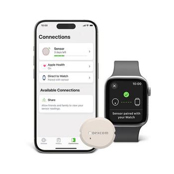 Dexcom G7 Now Connects Directly to Apple Watch in the U.S.: https://mms.businesswire.com/media/20240605396939/en/2150620/5/Dexcom_G7_DTW_Product.jpg